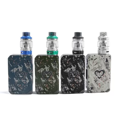 Teslacigs Poker 218 Kit with Resin Tallica Mini Tank 4ml-6ml - Green