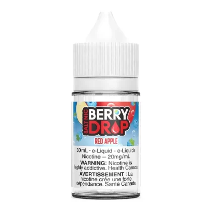 Berry Drop Salt Nic E-Liquid – Red Apple 30ml