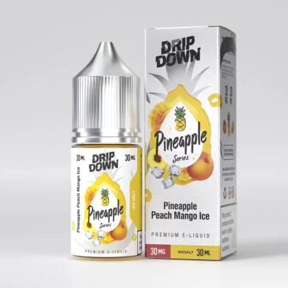 Drip Down Pineapple Series – Pineapple Peach Mango Ice 30ml (30/50 Mg) - Vape Product, Vape Product