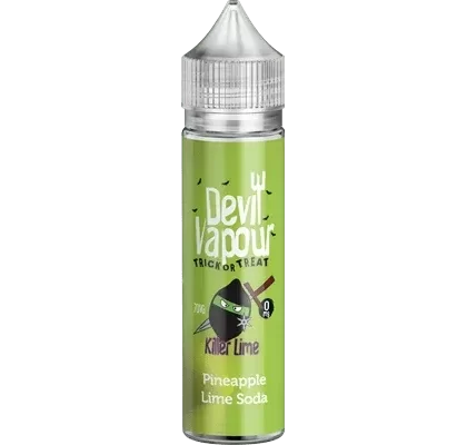 PINEAPPLE LIME SODA E LIQUID BY DEVIL VAPOUR 50ML 70VG