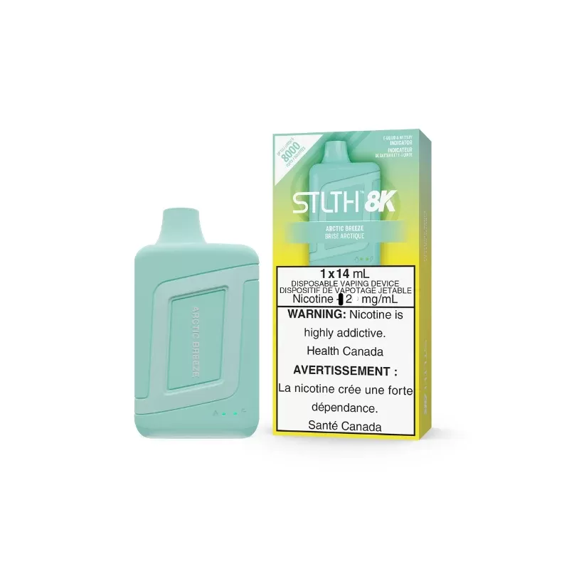 STLTH 8K Pro Arctic Mint Disposable Vape