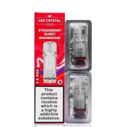 SKE Crystal Plus Pods – Strawberry Burst