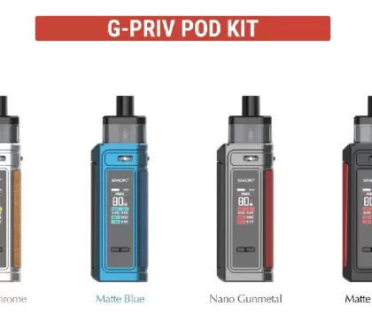 SMOK G-Priv 80W Pod Kit 5.5ml - Nano Gunmetal