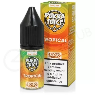 Tropical E-Liquid by Pukka Juice 50/50