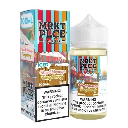 MRKTPLCE - ICED Blood Orange Tangoberry - 100ML E-Liquid - 6MG