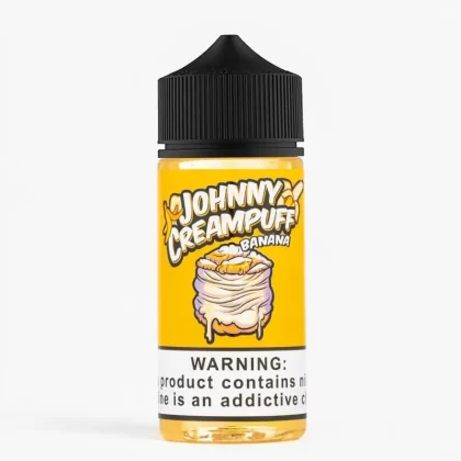 Johnny Creampuff Banana 100mL - Motivapeaustralia