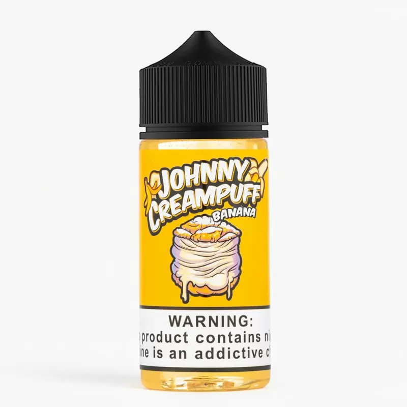 Johnny Creampuff Banana 100mL - Motivapeaustralia