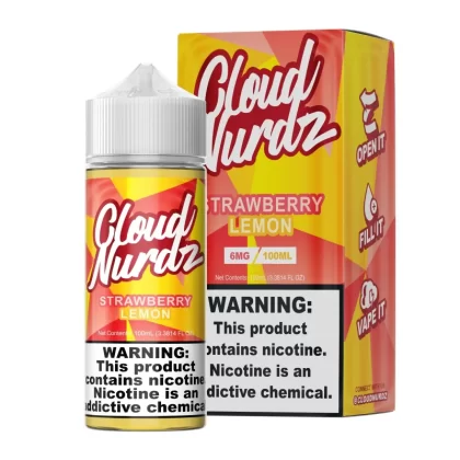 Strawberry Lemon by Cloud Nurdz TFN 100mL - 0MG