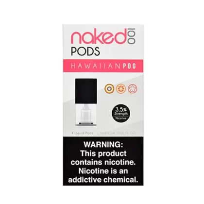 Hawaiian POG – Pack of 4 Pods by Naked 100 Pod System