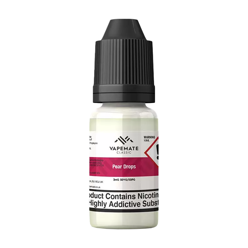Vapemate Classic Pear Drops 10ml - 50VG / 50PG / 18mg - Vapeshop Co
