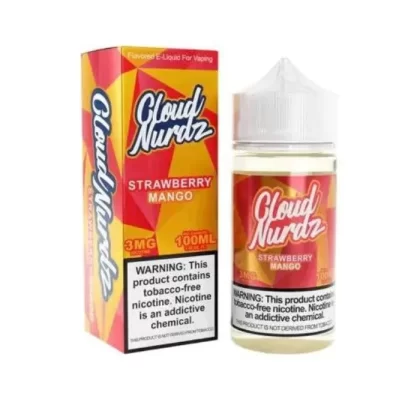 Strawberry Mango E-Liquid by Cloud Nurdz - Size#100ml~Nicotine#3MG>6MG>0MG
