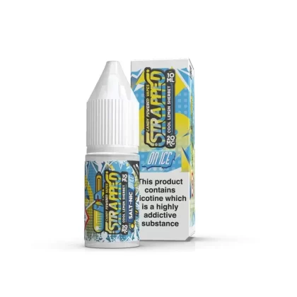 Cool Lemon Sherbet On ICE Nic Salt By Strapped