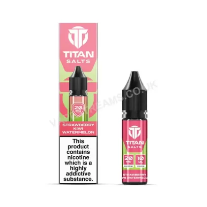 Titan Strawberry Kiwi Watermelon Nic Salt E-Liquid - Vapestreams Co