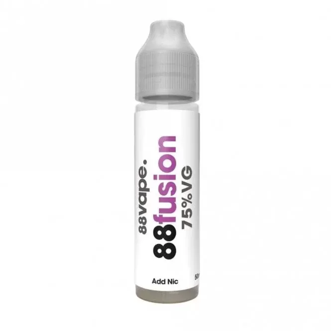 88vape Fusion E Liquid – Add Nic Series (50ml Shortfill)
