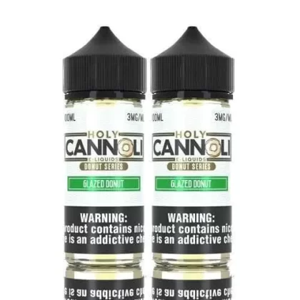 Holy Cannoli Glazed Donut 2 Bottle Bundle - 200mL (2x100mL); Vape Product, Vape Product (6A1404)