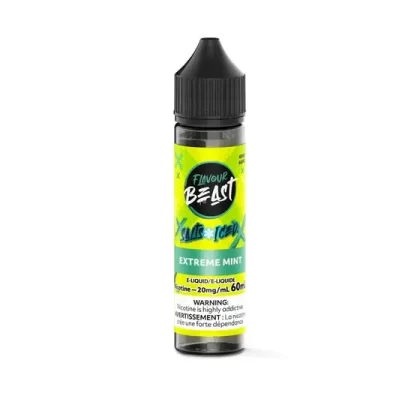Flavour Beast E-Liquid 60ml Salt – Extreme Mint (Iced)