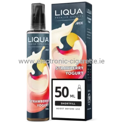 Strawberry Yogurt – LiQua 50ml Short Fill Mix and Go