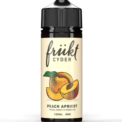 Frukt Cyder Peach Apricot 120ml E Liquid - 3mg