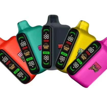 Cloud King by Candy King CK20000 Disposable - Belts Strawberry, Berry Dweebz (9A6197)