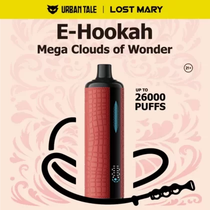 Lost Mary x Urban Tale E-Hookah 26K - Double Apple