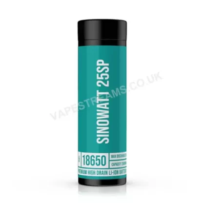 Sinowatt 25SP 18650 – Rechargeable Vape Battery - Vapestreams Co