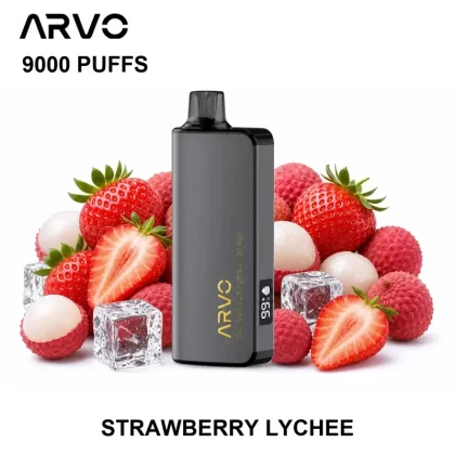 ARVO 9000 PUFFS – Strawberry Lychee - Ozvapeone