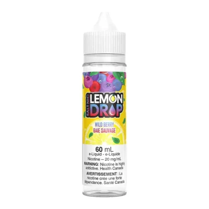 Lemon Drop Salt Nic E-Liquid – Wild Berry 60ml - Nicotine Strength#20mg/ml