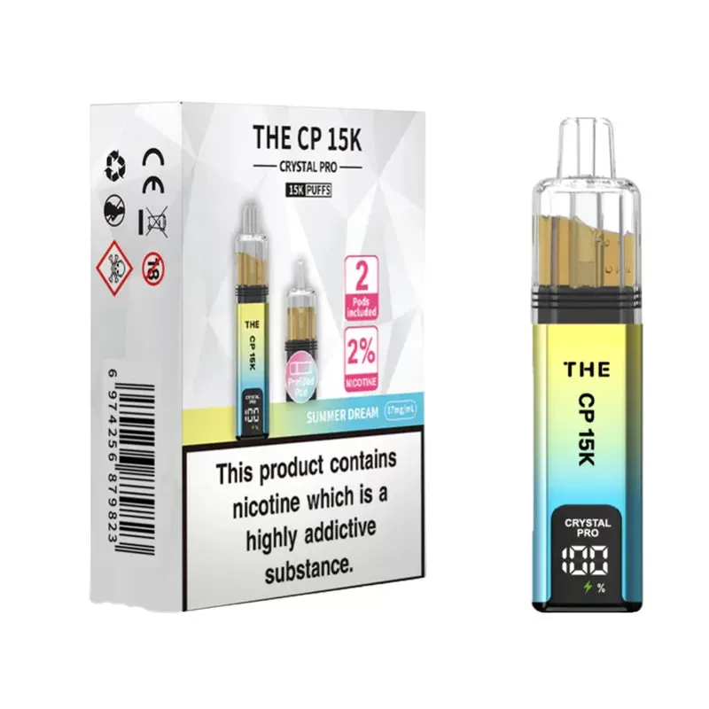 Crystal Pro CP 15K Prefilled Pod Kit - 5 Pack - Cherry Watermelon - Image 2
