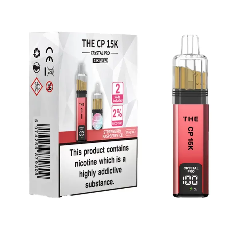Crystal Pro CP 15K Prefilled Pod Kit - 5 Pack - Cherry Watermelon - Image 3