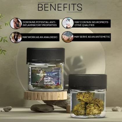 Green Herbal Care THCA – Georgia Pie Flower