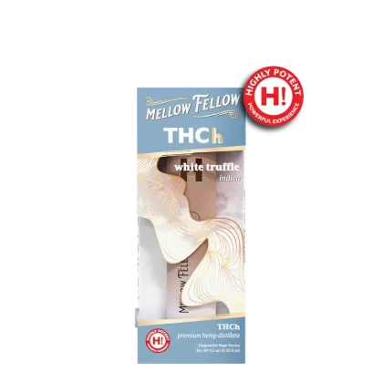 Mellow Fellow THCh 0.5g Disposable Vape – White Truffle (Indica) - Ejuicewarehouse