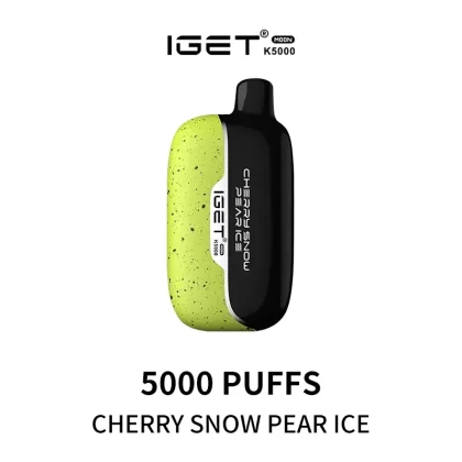 IGET Moon K5000 Puffs – Cherry Snow Pear Ice - Vape Store