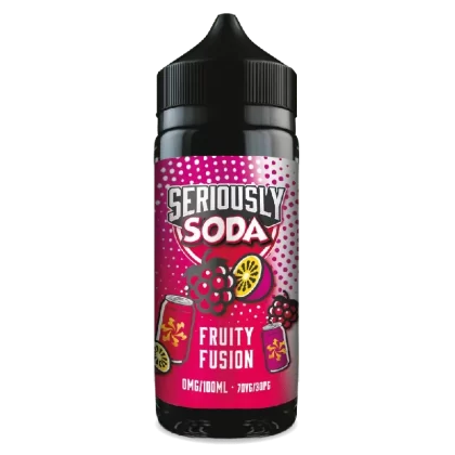 Doozy Seriously Soda 100ml E-Liquid Shortfill Fruity Fusion - Vape Product