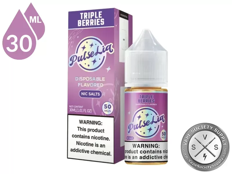 Triple Berries by Pulse Liq Salts 30ml - Image 3