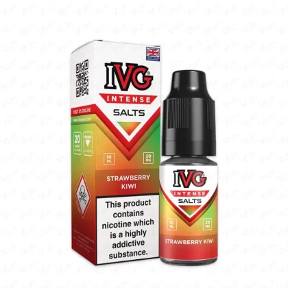 IVG Intense Strawberry Kiwi Saltnic Vape Juice - Strength 20mg