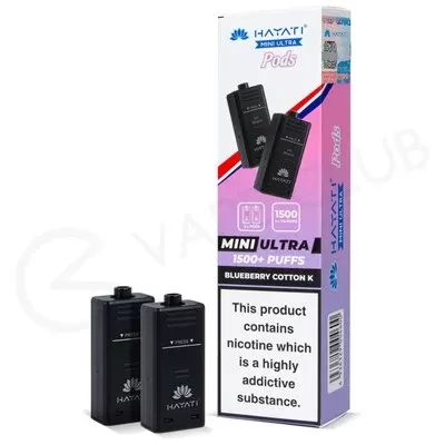 Blueberry Cotton K Hayati Mini Ultra Prefilled Pods