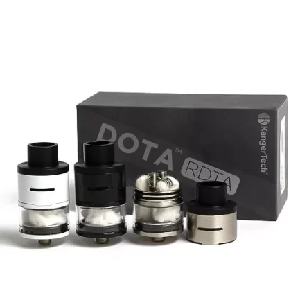 KangerTech DOTA RDTA 4.0ML Tank Atomizer - Black