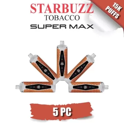 Starbuzz Super Max Disposable Vape Device [15k Puffs] – 5PC