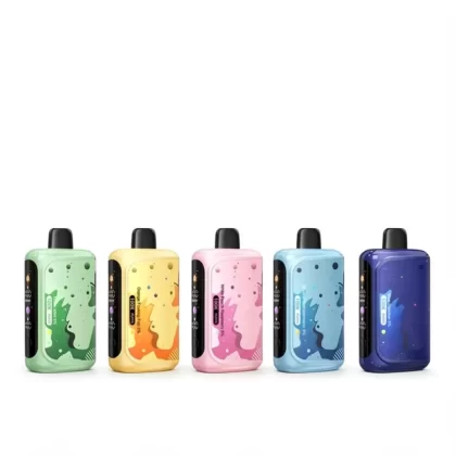 HorizonTech 100K Disposable Vape Quad Mesh Coils - Banana Slush, Black Mint