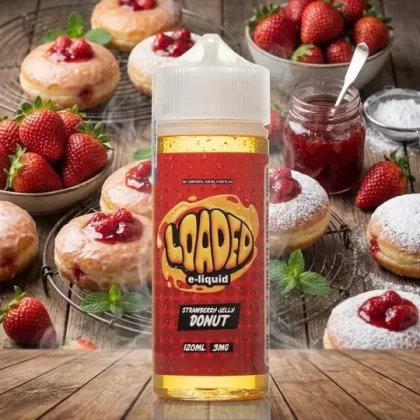 LOADED STRAWBERRY JELLY DONUT ELIQUID