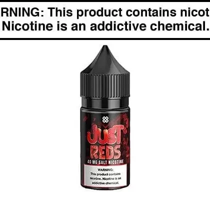 JUST REDS BY ALT ZERO SALT 30ML - Vapejuice