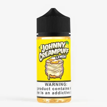 Johnny Creampuff Lemon E-Juice 100mL Pre-Steeped - Motivapeaustralia