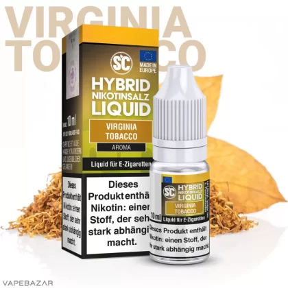 SC Hybrid Liquid – Virginia Tobacco - Nikotinfrei, 10mg/ml; Tabak