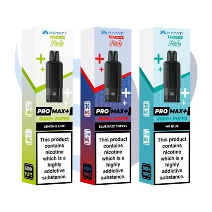 Hayati Hayati Pro Max + 6000 Replacement Prefilled Pods