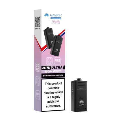 Blueberry Cotton K Hayati Mini Ultra Refill Pack - Vapeshop Co