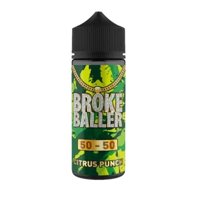 CITRUS PUNCH E LIQUID BY BROKE BALLER 100ML 50VG
