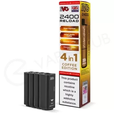 Coffee Edition IVG 2400 Prefilled Pod