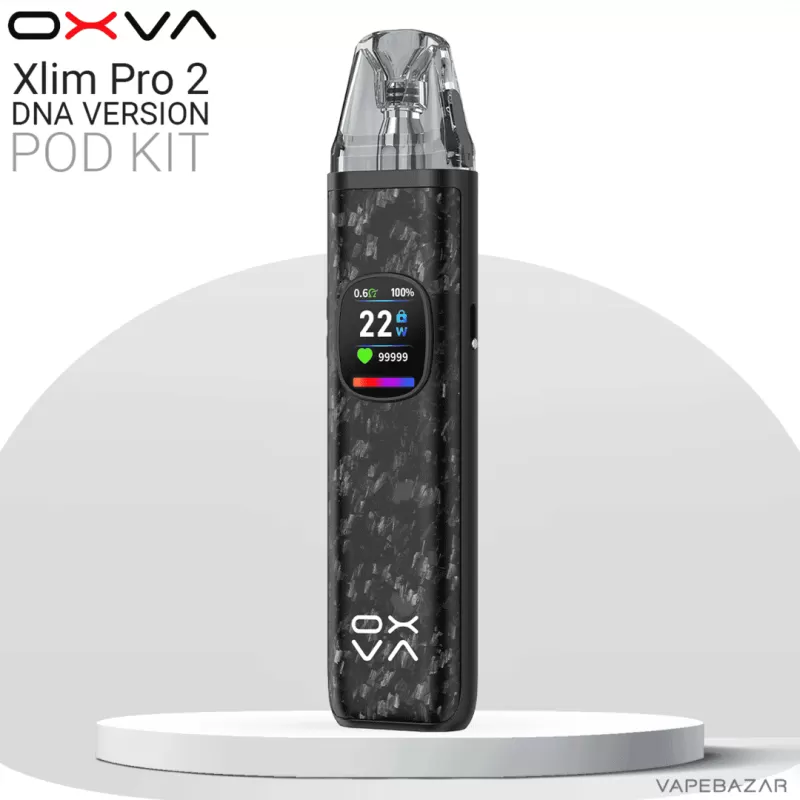OXVA Xlim Pro 2 DNA Version Kit – Luminous Forged Carbon Fiber - Pod Kit / OXVA