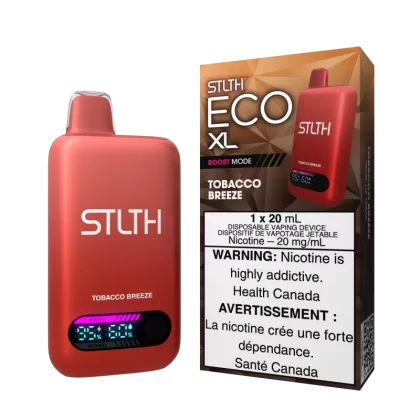 STLTH ECO XL - Tobacco Breeze - 20 mg/mL (wholeseller) - Excise ON, 20 mg/mL (wholeseller) - Excise AB (81219E)
