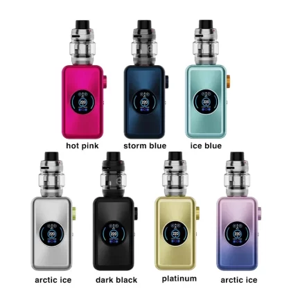 Vaporesso GEN Max Vape Mod Kit 220W - Color#Dark Black>Ice Blue>Storm Blue>Gradient Purple>Arctic Silver>Hot Pink>Platinum